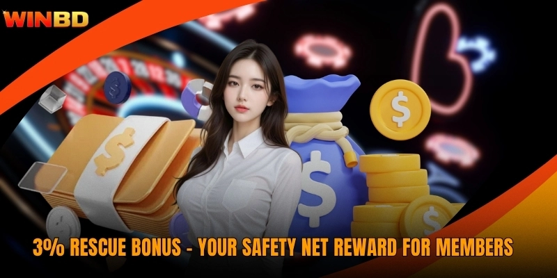 3% Rescue Bonus - Your Safety Net Reward For Members