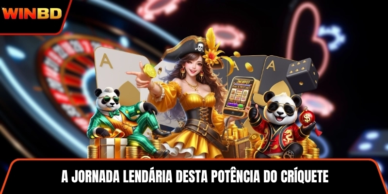 A jornada lendária desta potência do críquete