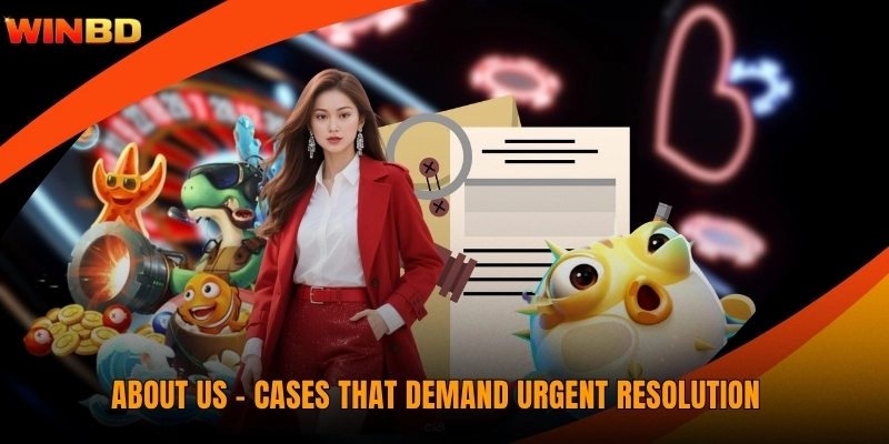 About Us - Cases That Demand Urgent Resolution
