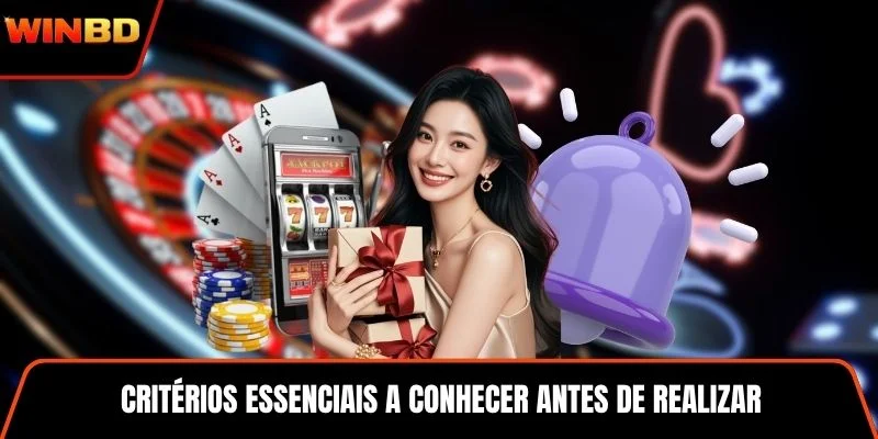 Critérios essenciais a conhecer antes de realizar uma transação
