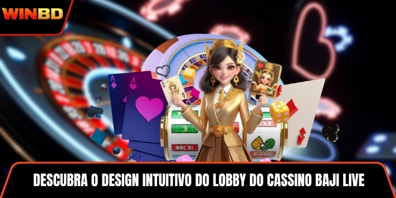 Descubra o design intuitivo do lobby do cassino Baji Live