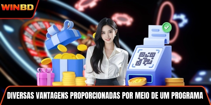 Diversas vantagens proporcionadas por meio de um programa de incentivos