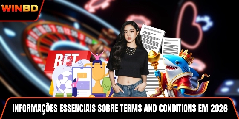 Informações essenciais sobre Terms and Conditions em 2026