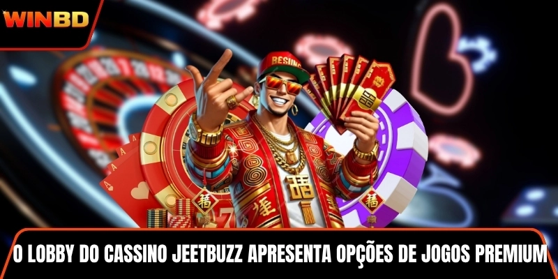 O lobby do cassino JeetBuzz apresenta opções de jogos premium