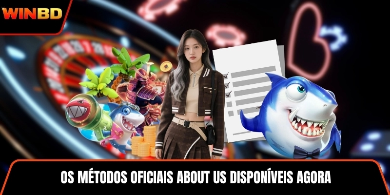 Os métodos oficiais About us disponíveis agora