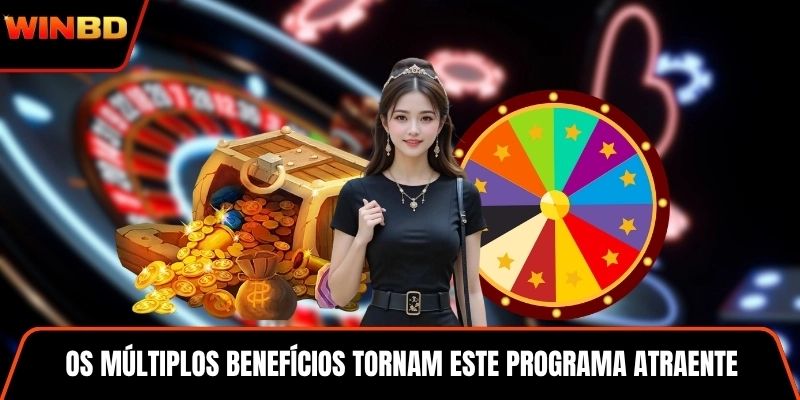 Os múltiplos benefícios tornam este programa atraente