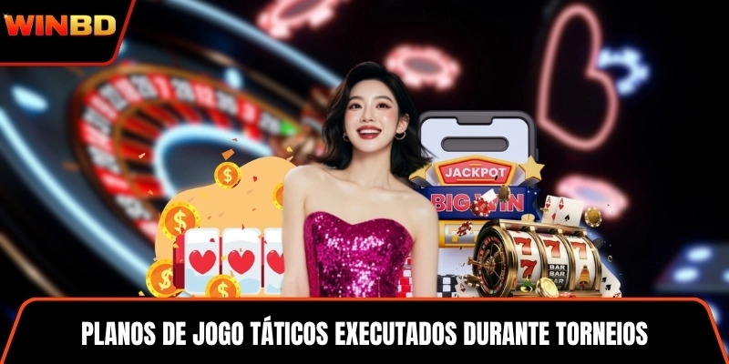 Planos de jogo táticos executados durante torneios
