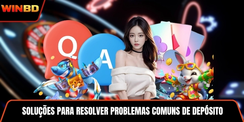 Soluções para resolver problemas comuns de depósito
